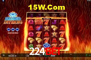 Interface moderna da plataforma 224bet