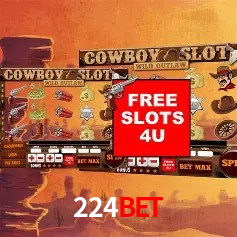 Slots com jackpots e giros grátis na 224bet